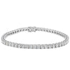 18ct White Gold 6.01ct Diamond Jubilee Bracelet-Bracelet-Walker & Hall