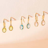 Coloured gemstone Essence Earrings