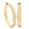 9ct Yellow Gold Hoop Earrings-Earrings-Walker & Hall