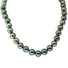 18ct White Gold Cultured Black Pearl Necklace-Necklace-Walker & Hall