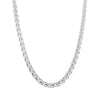 Sterling Silver 5mm Wheat Chain-Necklace-Walker & Hall