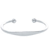 Sterling Silver Men's Cuff-Bracelet-Walker & Hall