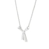 Karen Walker Small Bow Necklace - Sterling Silver - Necklace - Walker & Hall