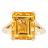 14ct Yellow Gold Citrine Juliet Ring-Ring-Walker & Hall