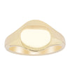 9ct Yellow Gold Classic Signet Ring-Ring-Walker & Hall