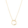 9ct Yellow Gold Mini Entwined Pendant-Necklace-Walker & Hall