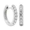 18ct White Gold .50ct Diamond Meridien Earrings-Earrings-Walker & Hall