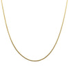 18ct Yellow Gold 1mm Wheat Chain-Necklace-Walker & Hall