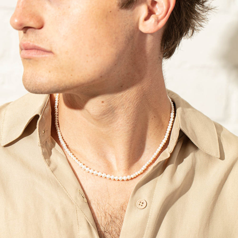 Sterling Silver Graduated Pearl Zelda Strand-Necklace-Walker & Hall