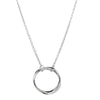 Sterling Silver Mini Entwined Pendant-Necklace-Walker & Hall