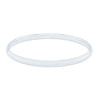 Sterling Silver Child's Bangle - 52mm-Bracelet-Walker & Hall
