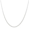 Sterling Silver Round Belcher Chain-Necklace-Walker & Hall