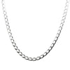 Sterling Silver Curb Chain-Necklace-Walker & Hall