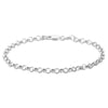 Sterling Silver Round Belcher Bracelet-Bracelet-Walker & Hall