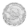 Sterling Silver Warrior Ring With NZ Shilling-Ring-Walker & Hall