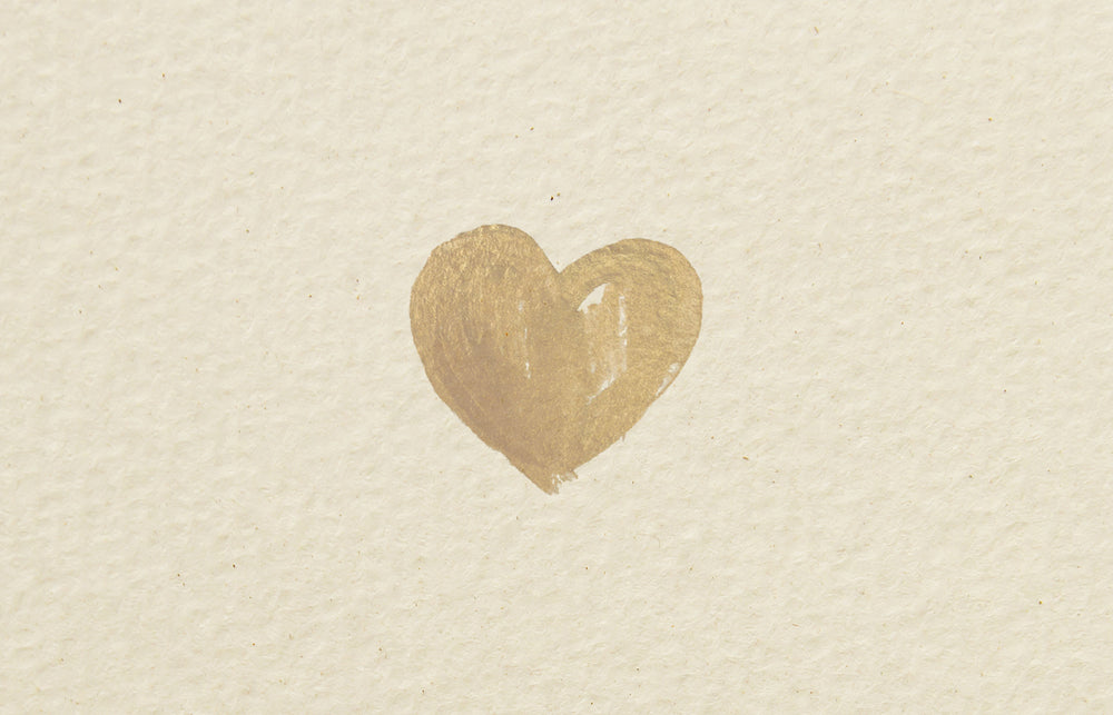 Gold heart