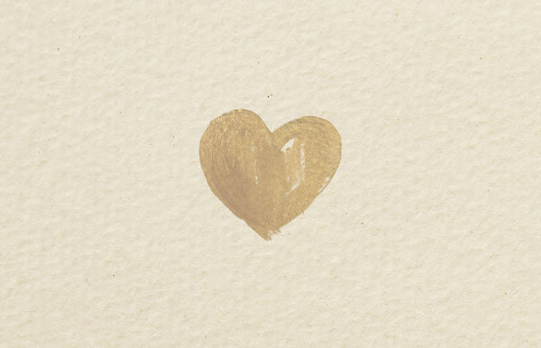 Gold heart