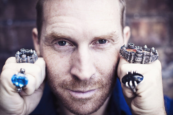 Nick Von K wearing rings