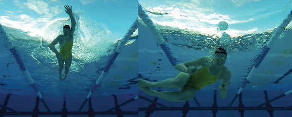 Lauren Boyle swimming