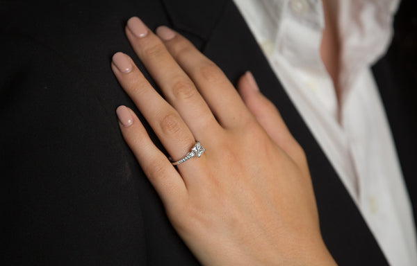 White Gold Diamond Ring