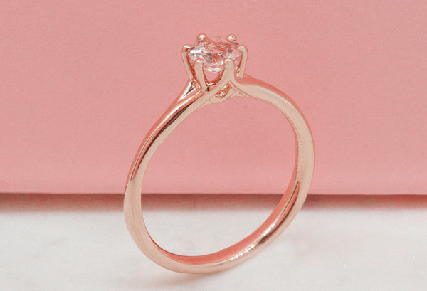 Morganite Grace Ring