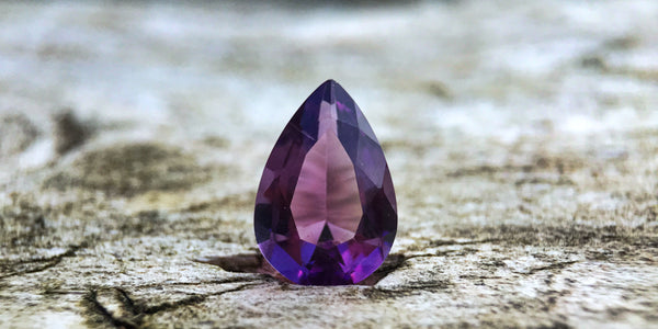 Loose amethyst gemstone