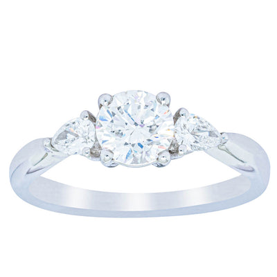 Platinum Diamond Ayla Ring-Ring-Walker & Hall