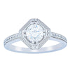 18ct White Gold Diamond Ring-Ring-Walker & Hall