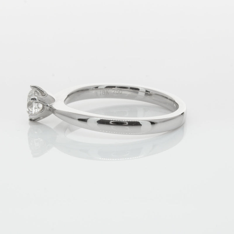 18ct White Gold .50ct Diamond Nova Ring-Ring-Walker & Hall