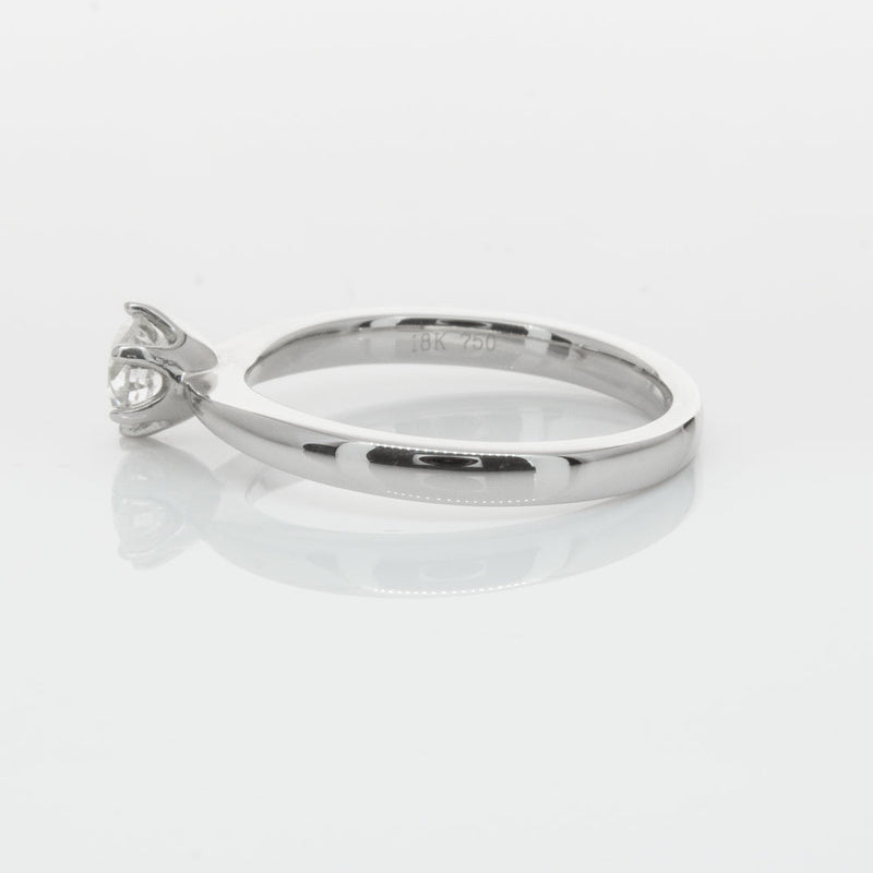 18ct White Gold .53ct Diamond Nova Ring-Ring-Walker & Hall