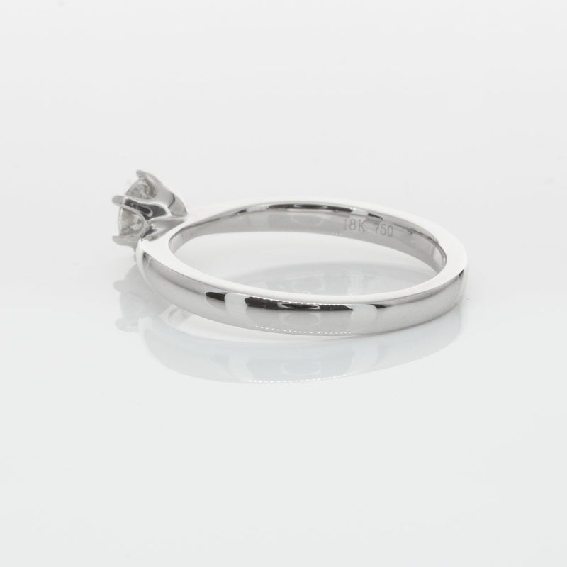 18ct White Gold .50ct Diamond Nova Ring-Ring-Walker & Hall