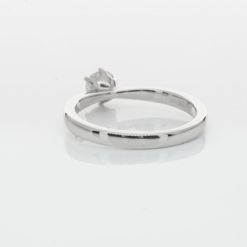 18ct White Gold .53ct Diamond Nova Ring-Ring-Walker & Hall