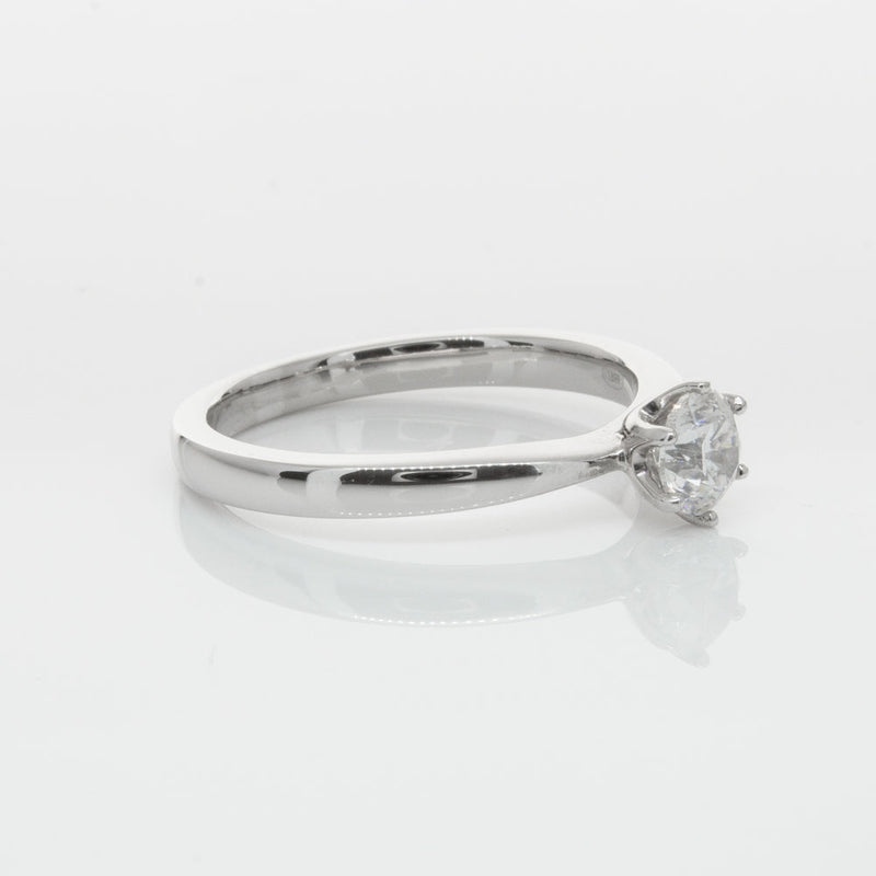 18ct White Gold .50ct Diamond Nova Ring-Ring-Walker & Hall
