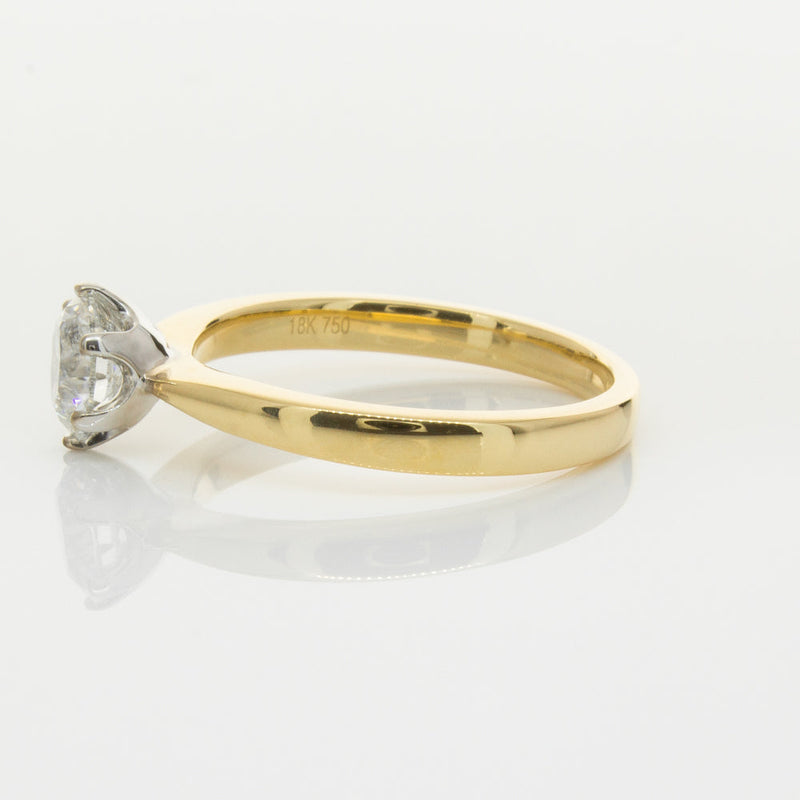 18ct Yellow Gold 1.00ct Diamond Nova Ring-Ring-Walker & Hall