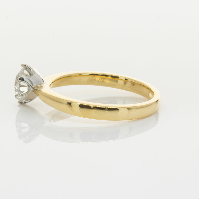 18ct Yellow Gold 1.00ct Diamond Nova Ring-Ring-Walker & Hall