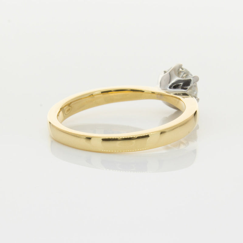 18ct Yellow Gold 1.00ct Diamond Nova Ring-Ring-Walker & Hall