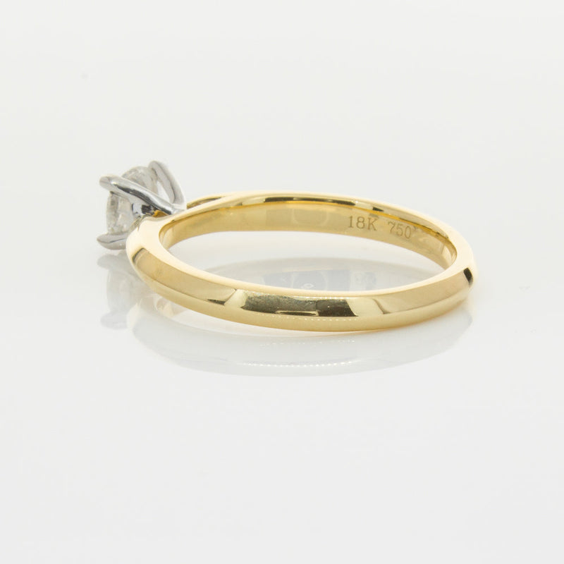 18ct Yellow Gold .50ct Diamond Venetian Ring-Ring-Walker & Hall