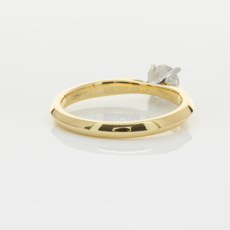 18ct Yellow Gold .50ct Diamond Venetian Ring-Ring-Walker & Hall