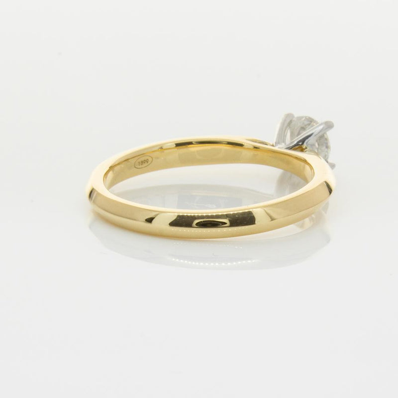 18ct Yellow Gold .50ct Diamond Venetian Ring-Ring-Walker & Hall