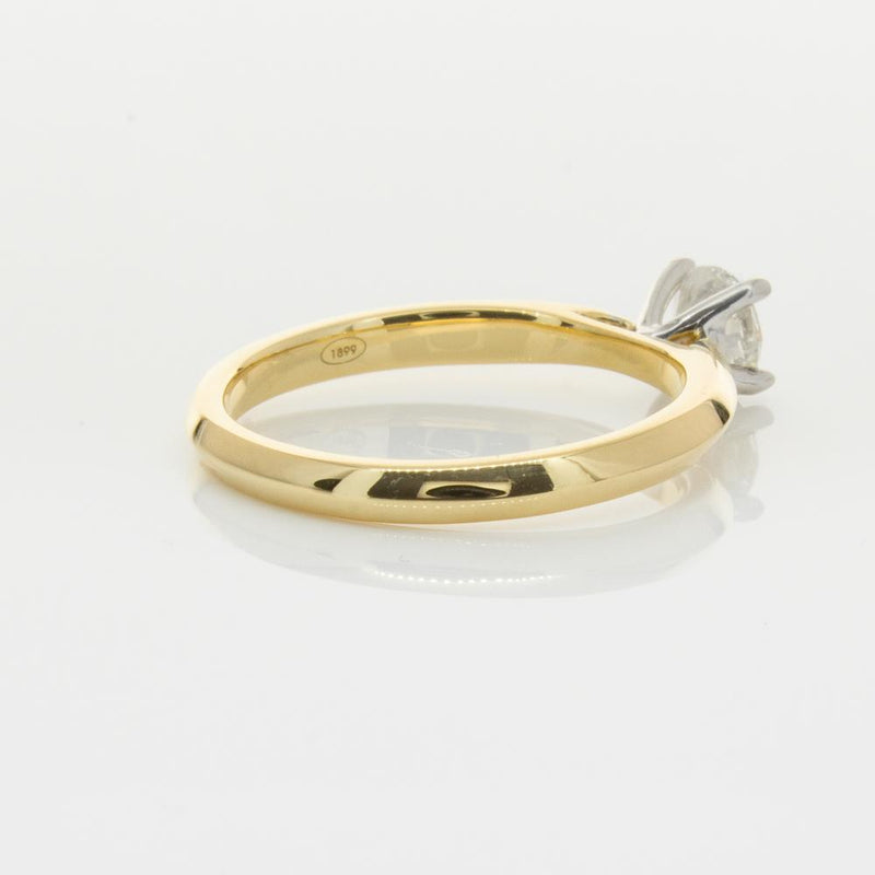 18ct Yellow Gold .50ct Diamond Venetian Ring-Ring-Walker & Hall