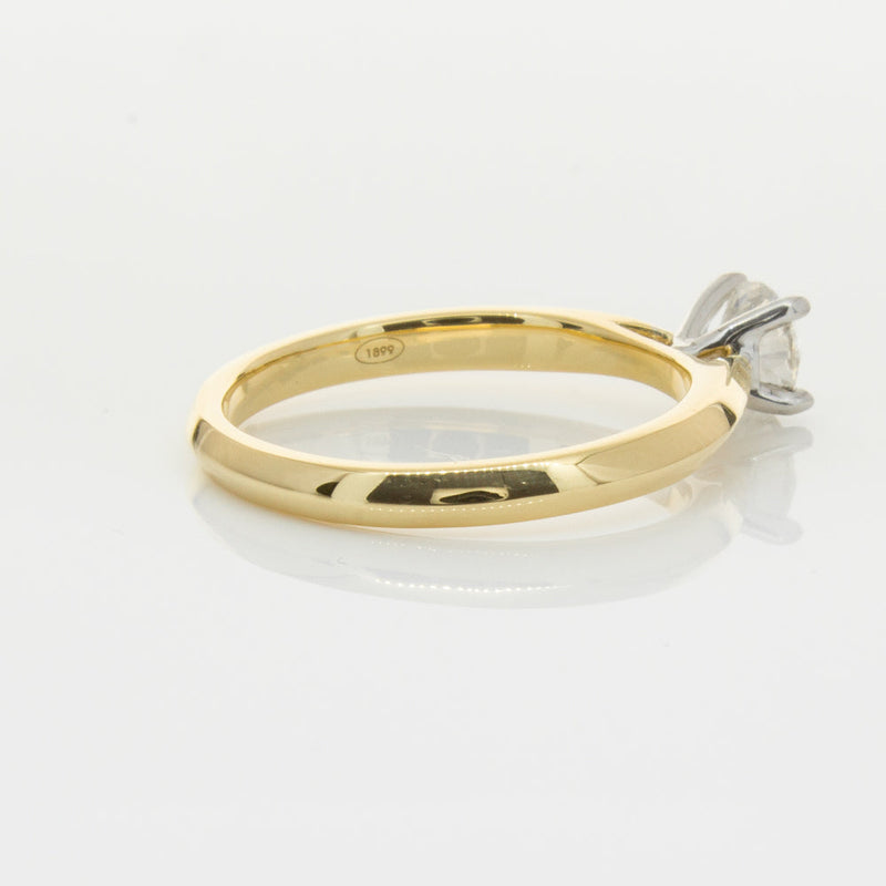 18ct Yellow Gold .50ct Diamond Venetian Ring-Ring-Walker & Hall