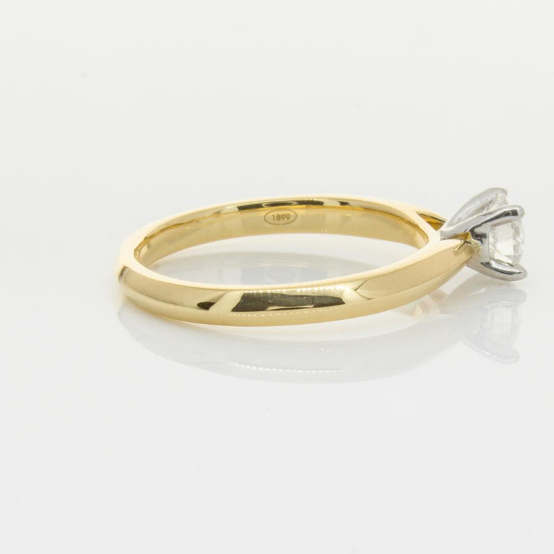 18ct Yellow Gold .50ct Diamond Venetian Ring-Ring-Walker & Hall