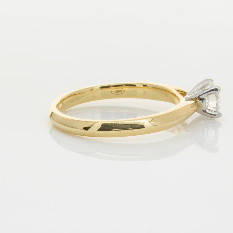 18ct Yellow Gold .50ct Diamond Venetian Ring-Ring-Walker & Hall