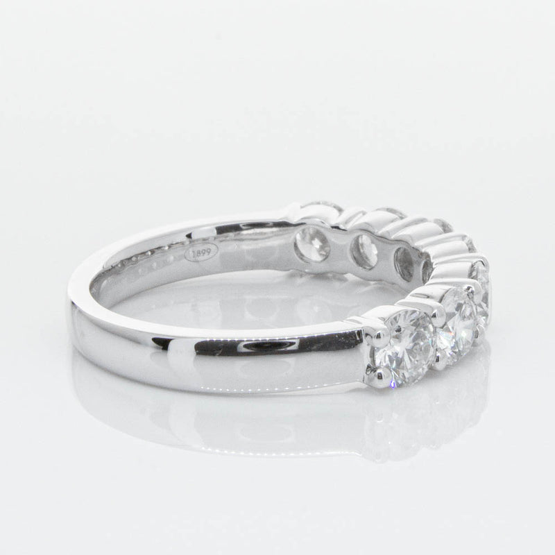 18ct White Gold 1.63ct Diamond Panorama Ring-Ring-Walker & Hall