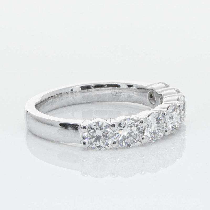 18ct White Gold 1.63ct Diamond Panorama Ring-Ring-Walker & Hall
