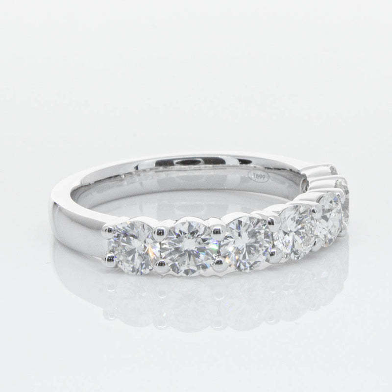 18ct White Gold 1.63ct Diamond Panorama Ring-Ring-Walker & Hall