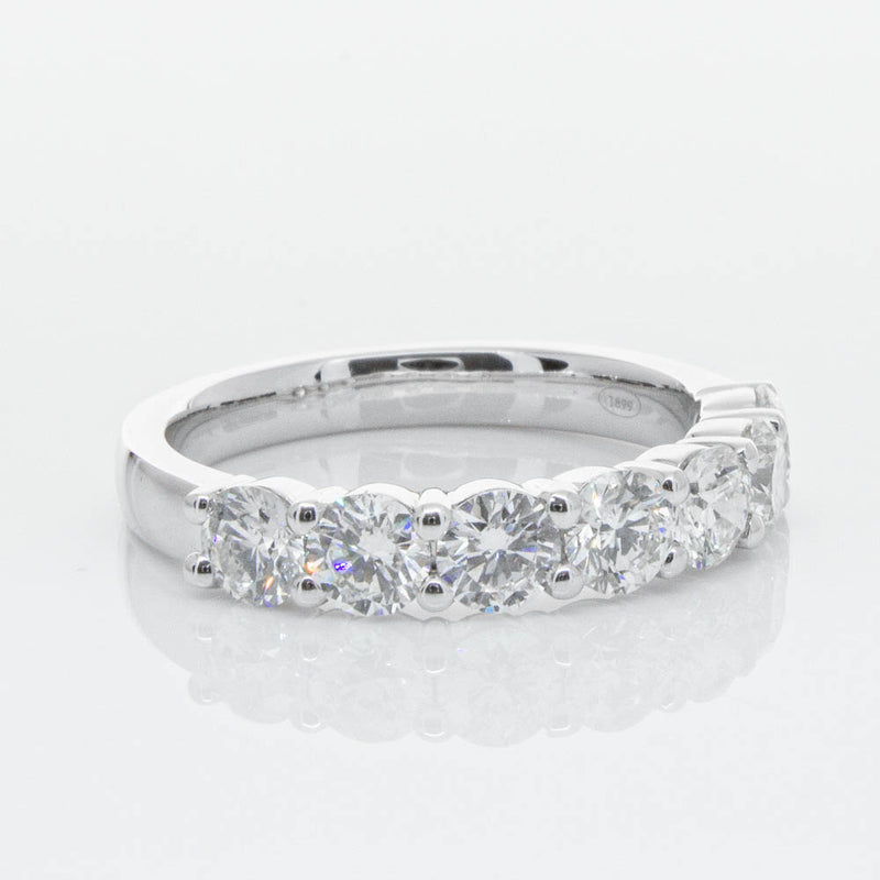 18ct White Gold 1.63ct Diamond Panorama Ring-Ring-Walker & Hall