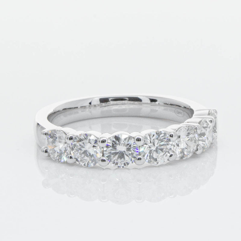 18ct White Gold 1.63ct Diamond Panorama Ring-Ring-Walker & Hall