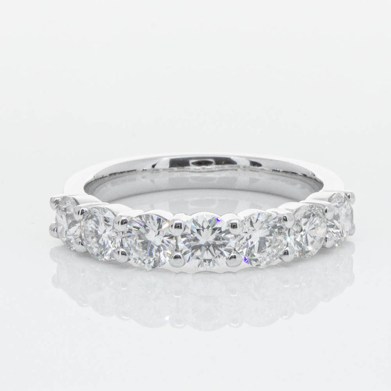 18ct White Gold 1.63ct Diamond Panorama Ring-Ring-Walker & Hall