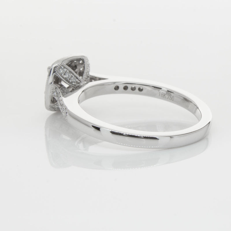 18ct White Gold .50ct Diamond Aurora Ring-Ring-Walker & Hall